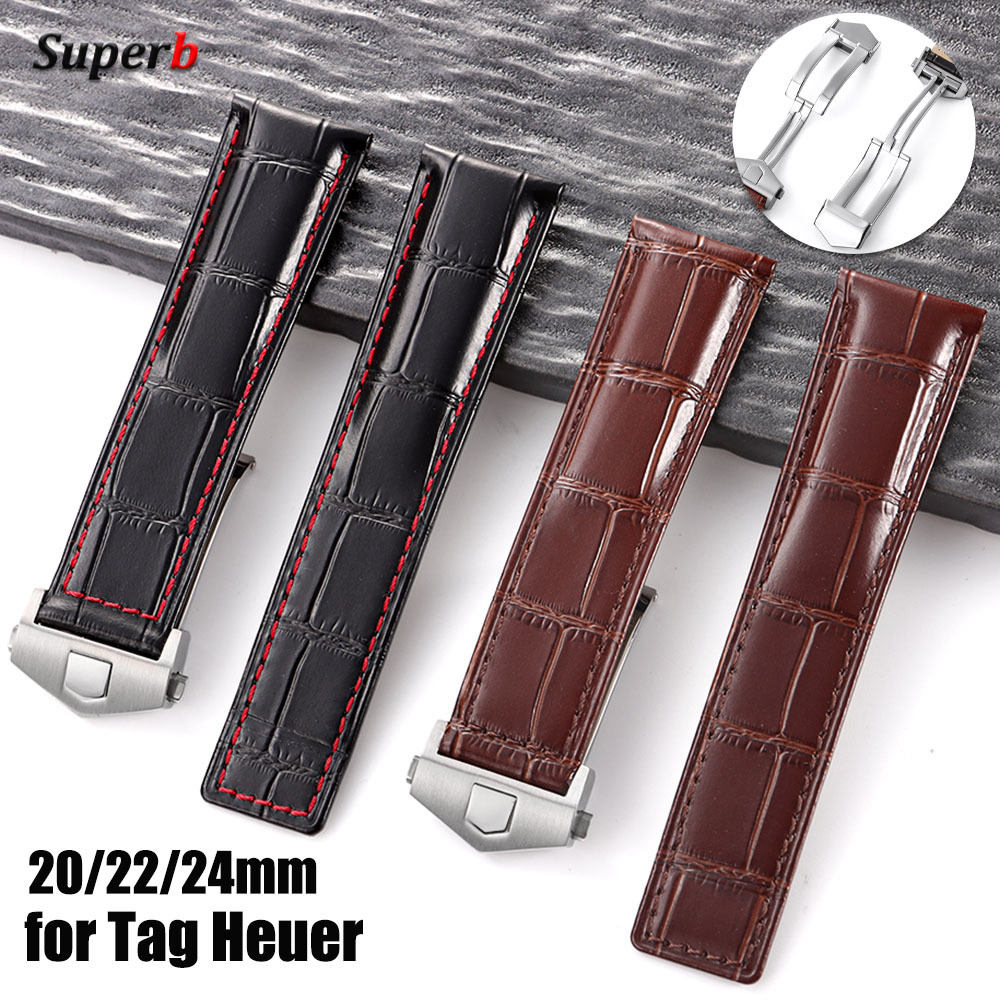 Tag Heuer Is Luxury Watch - Bracelet de montre en cuir de