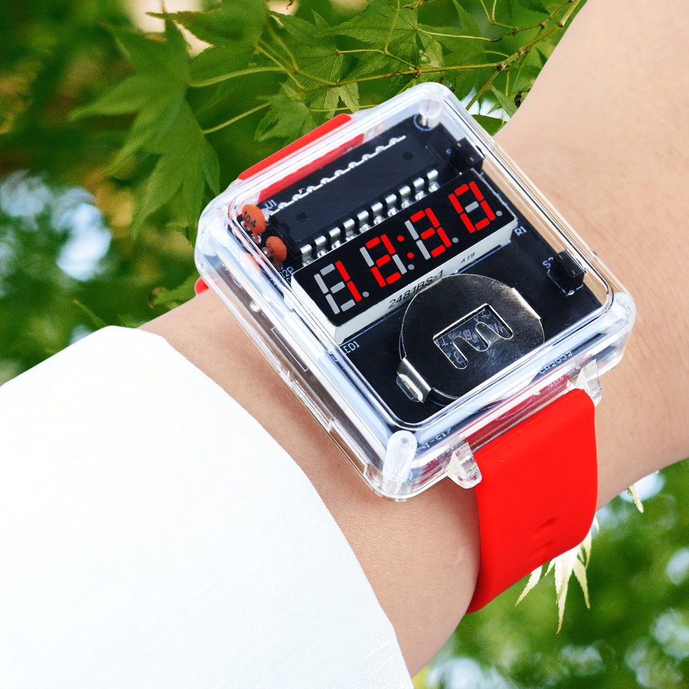 Regulator Display Watch - Kit électronique de montre LED, bricolage,