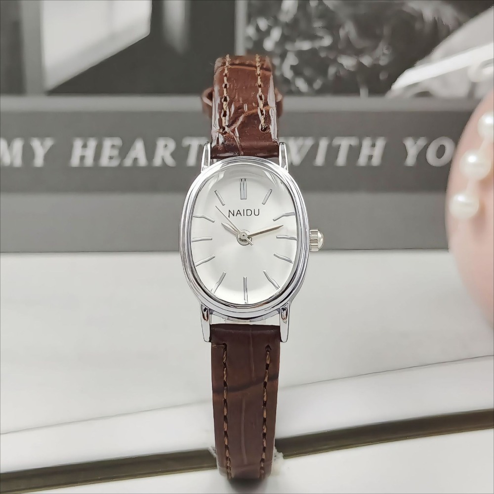 Luxury Quartz Watch Brands - Marque de mode femmes cadran ovale