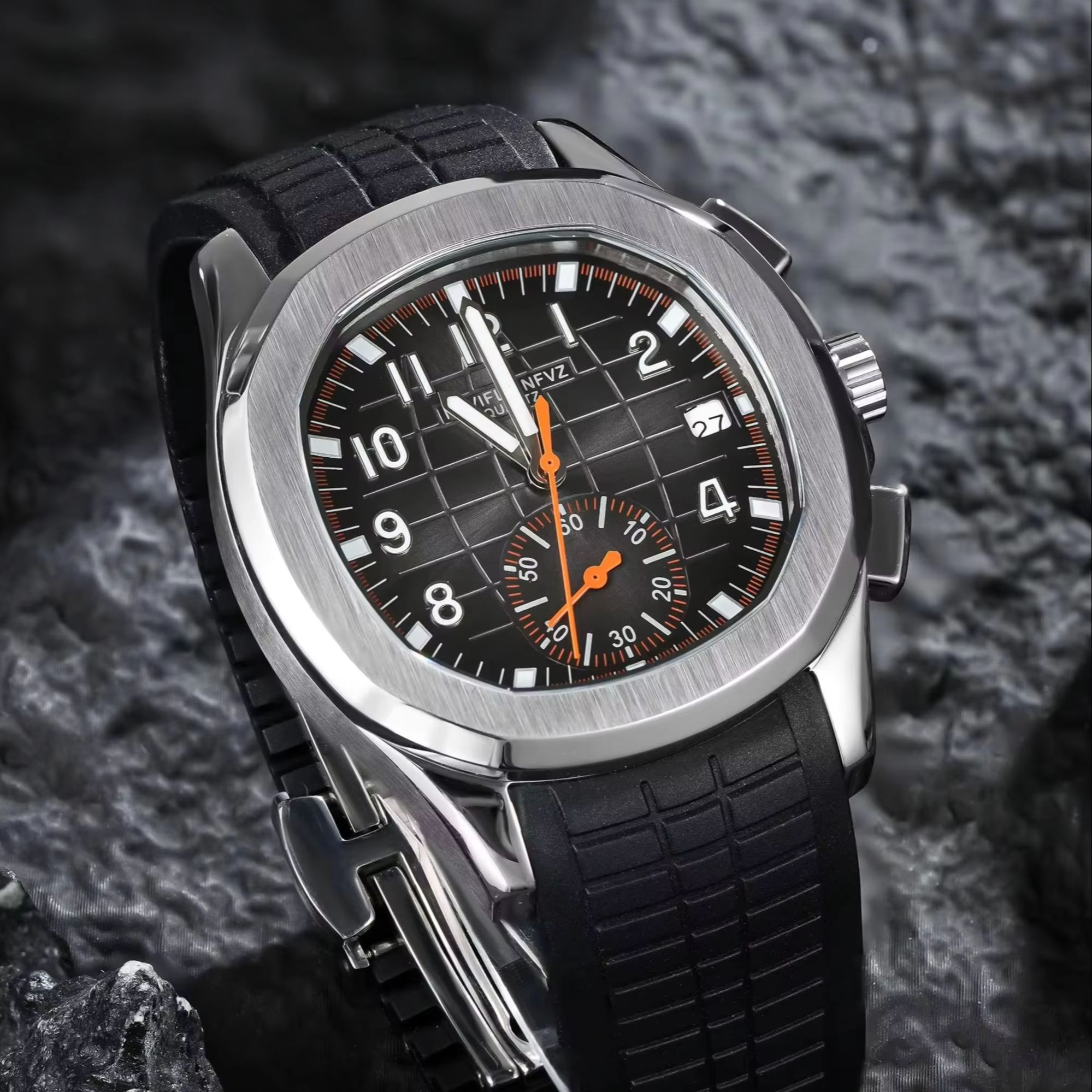 Luxury Watch Rubber Strap - NAVIFLZ – montre de luxe pour