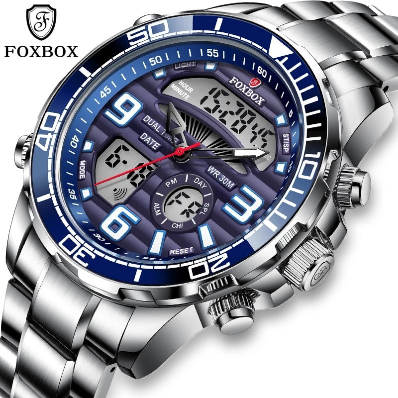 Luxury Watch Organizer For Men - Montres numériques de luxe pour hommes,