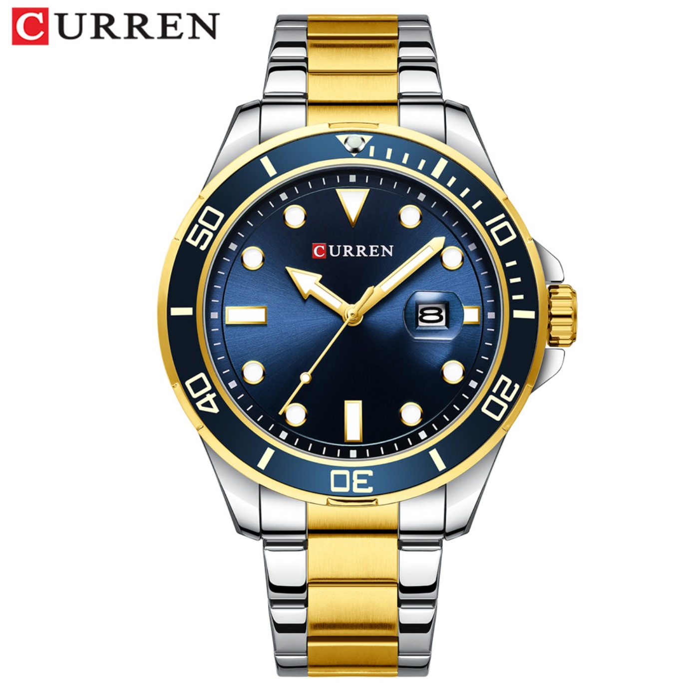 CURREN Nouvelle Série Green Wa - Luxury Quartz Watch Brands avis et prix