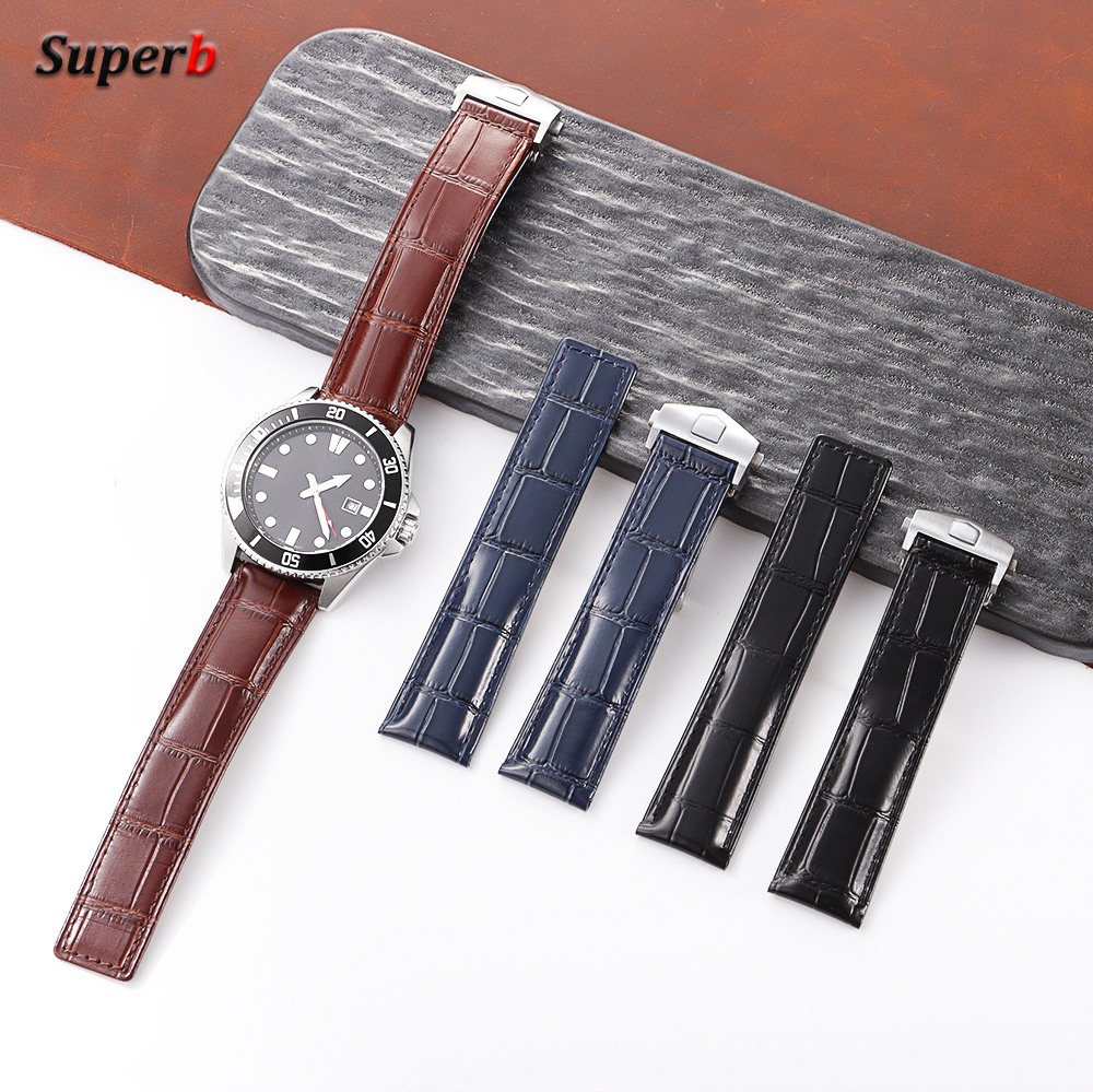 Bracelet de montre en cuir de  - Tag Heuer Is Luxury Watch avis et prix