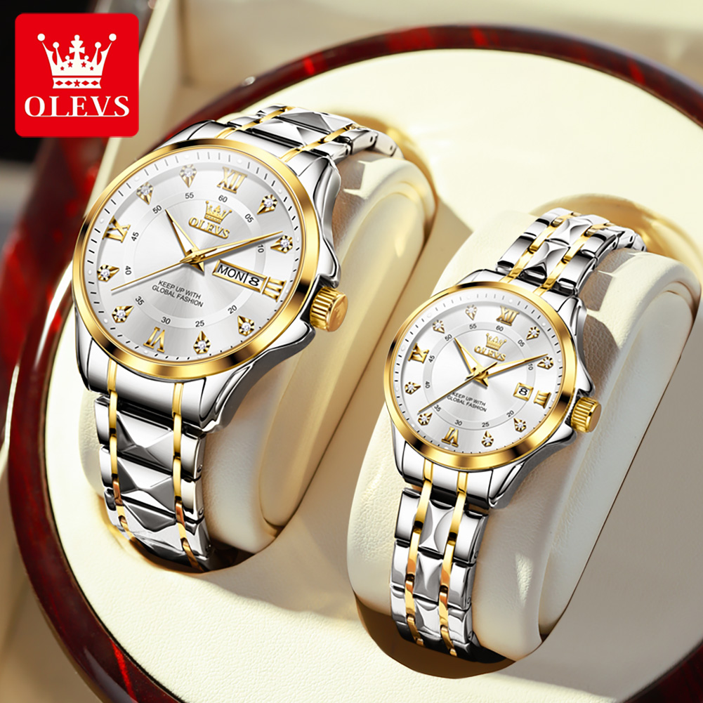OLEVS 2906 Couple montre origi - Luxury Watch Exchange avis et prix