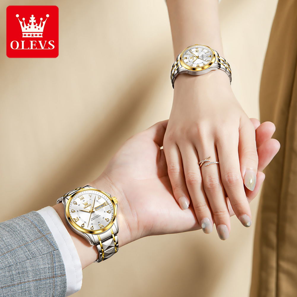 OLEVS 2906 Couple montre origi - Luxury Watch Exchange avis et prix
