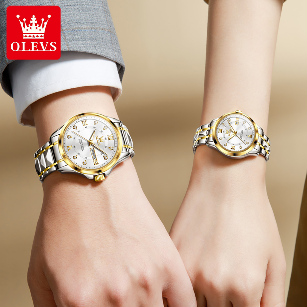 OLEVS 2906 Couple montre origi - Luxury Watch Exchange avis et prix