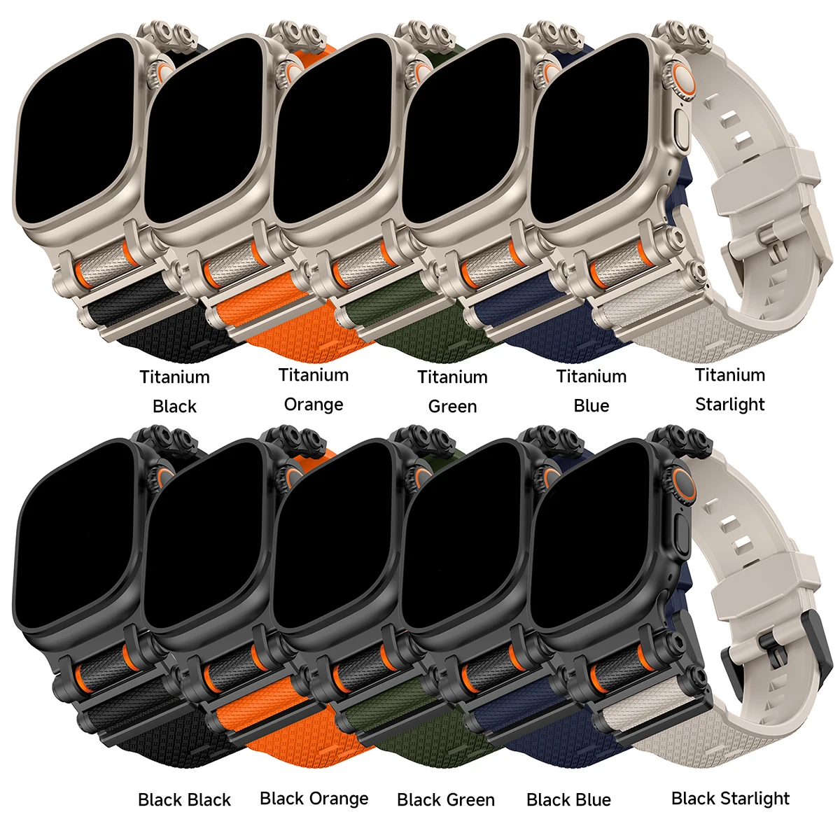 Bracelet de sport en caoutchou - Luxury Watch Rubber Strap avis et prix