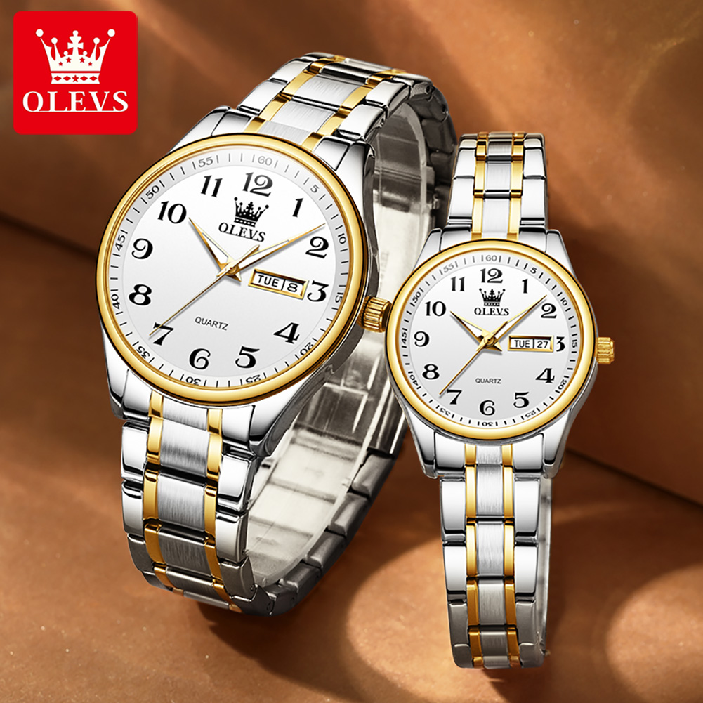 OLEVS nouvelle mode Couple mon - Luxury Watch Exchange avis et prix