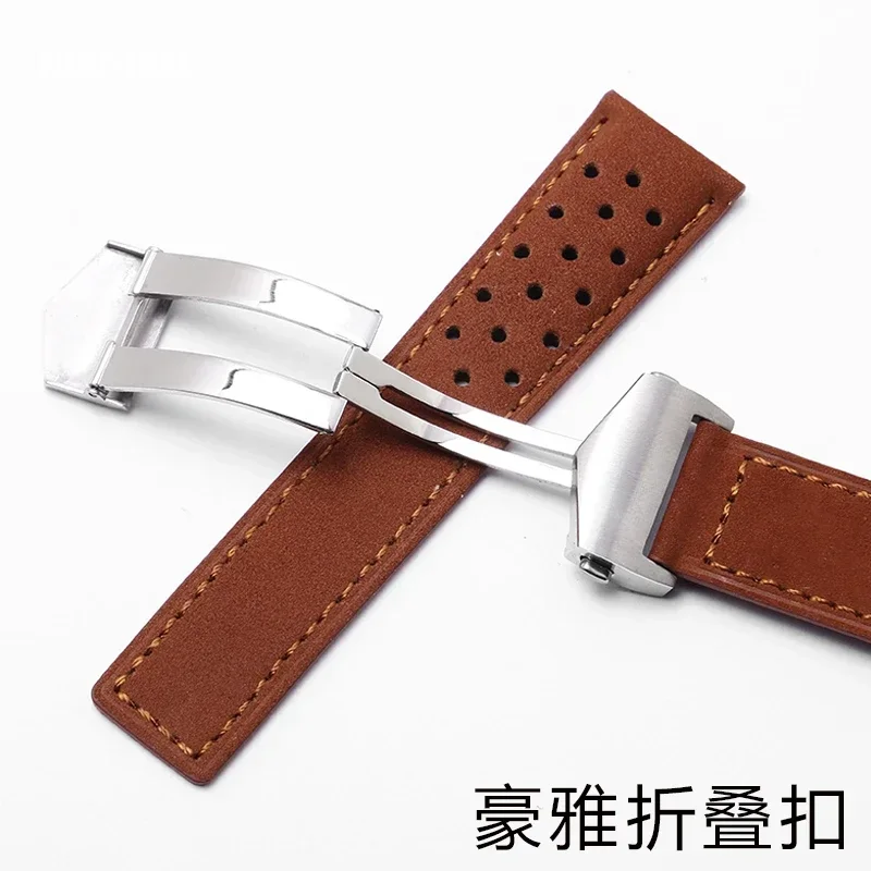 Bracelet de montre en cuir vér - Tag Heuer Is Luxury Watch avis et prix