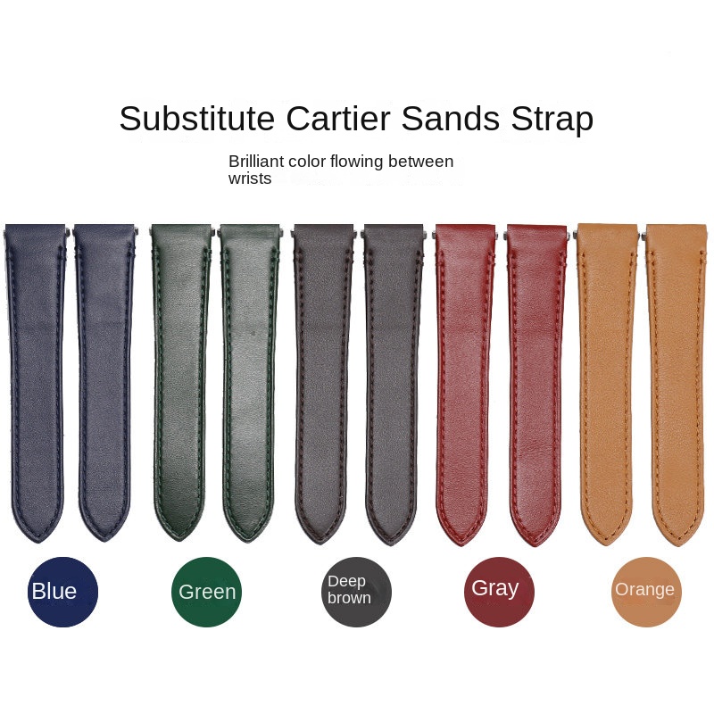 Bracelet de montre en cuir de  - Cartier Watch Santos avis et prix