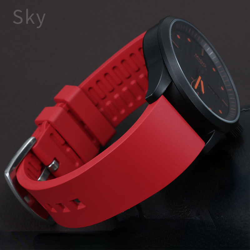 Bracelet de montre en silicone - Luxury Watch Rubber Strap avis et prix