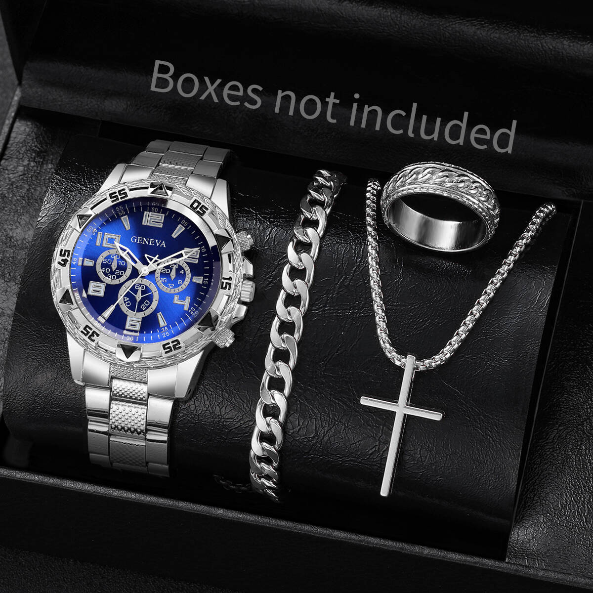 Ensemble de 4 montres de luxe  - Luxury Watch Organizer For Men avis et prix