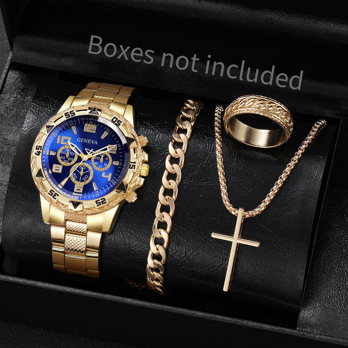 Ensemble de 4 montres de luxe  - Luxury Watch Organizer For Men avis et prix