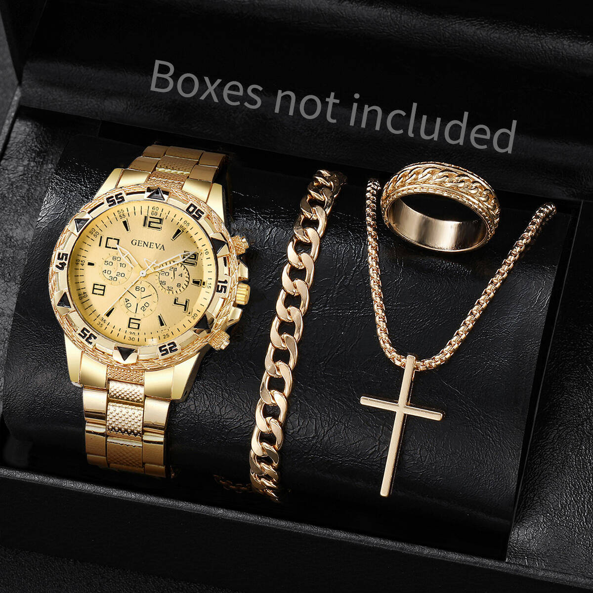 Ensemble de 4 montres de luxe  - Luxury Watch Organizer For Men avis et prix