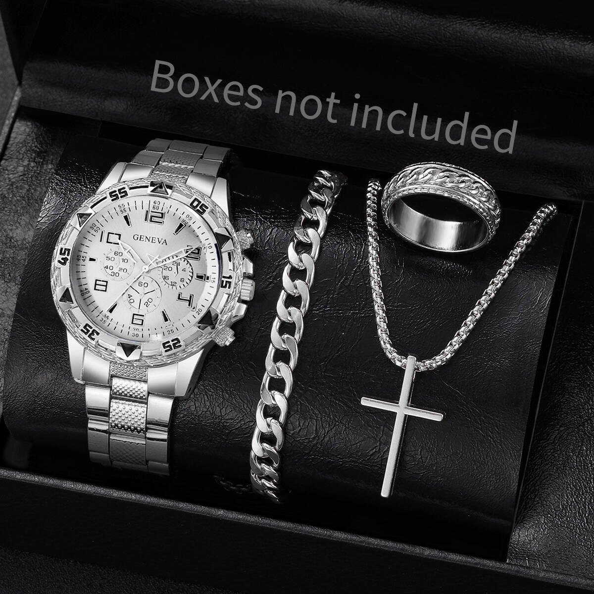 Ensemble de 4 montres de luxe  - Luxury Watch Organizer For Men avis et prix